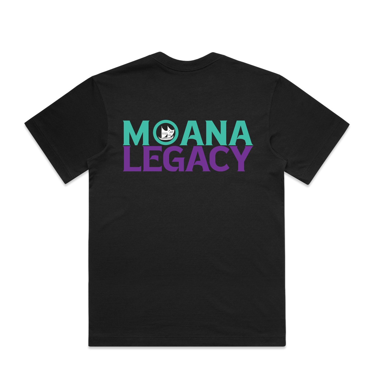 Legacy I: Va'a Tee (Black)